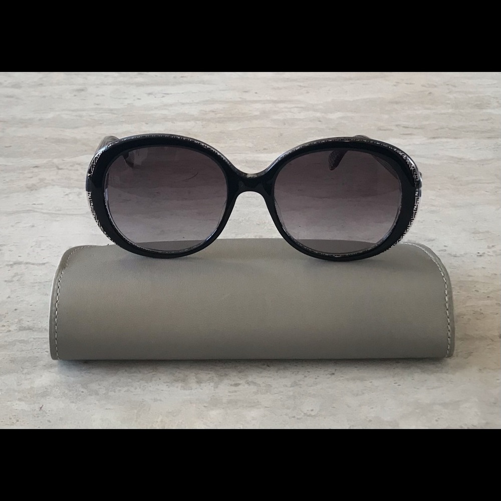 Fendi Sunglasses 0001 6ZVEU Black Crystal